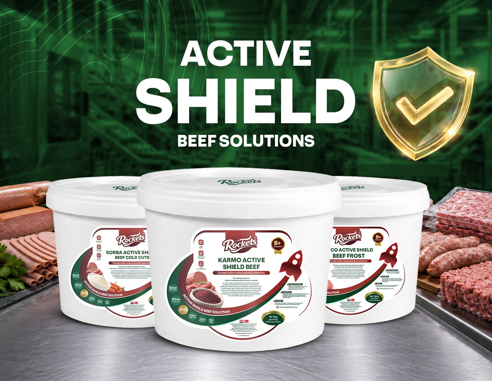 Shield Red Meat
